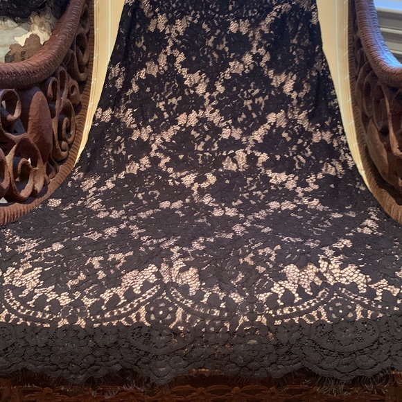 THE JETSET DIARIES FANTASIA BLACK LACE SUPER GLAM 2PIECE SET WITH EYELASH TRIM - Picture 9 of 15